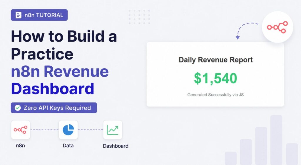 How to Build a Practice n8n Revenue Dashboard with Zero API Keys